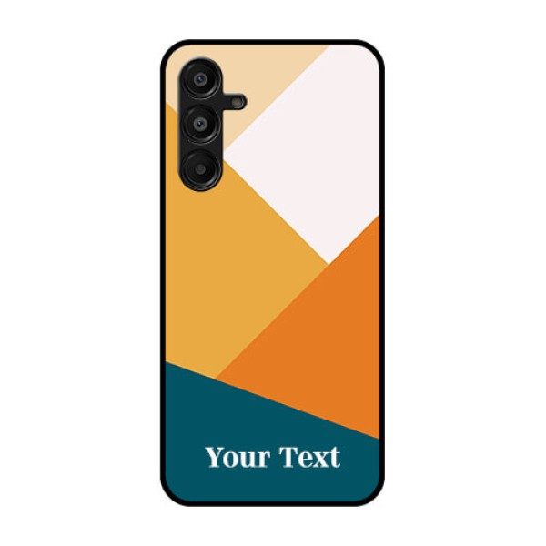 Galaxy M16 5G Custom Glass Phone Case - Stacked Multi - Colour Design Galaxy M16 5G Custom Glass Phone Case - Stacked Multi - Colour Design