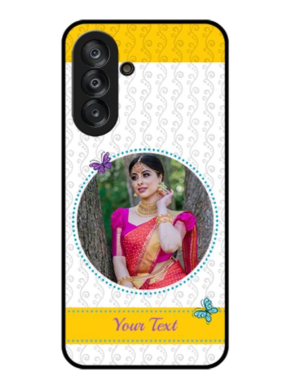 Custom Samsung Galaxy M17 5G Custom Glass Phone Case - Girls Premium Case Design