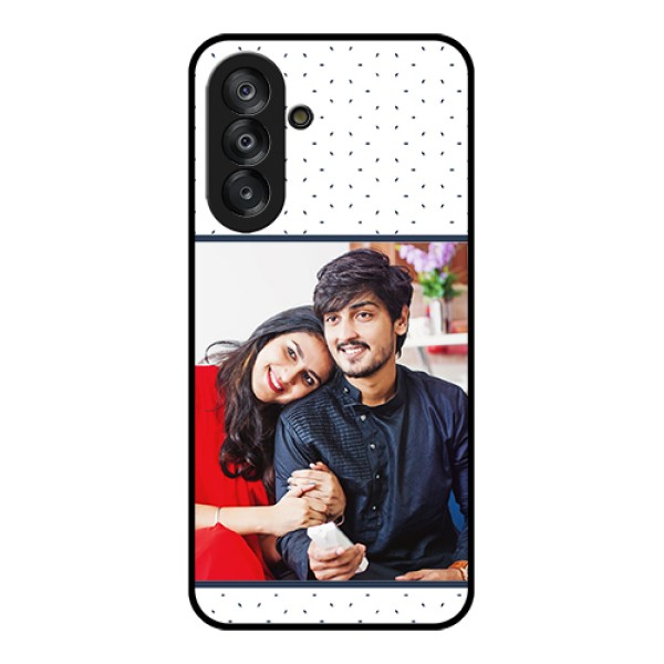 Samsung Galaxy M17 5G Custom Glass Phone Case - Premium Dot Design