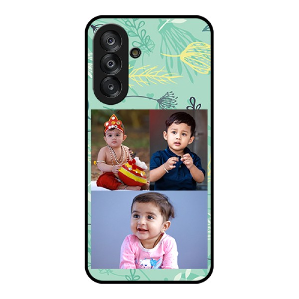 Samsung Galaxy M17 5G Custom Glass Phone Case - Forever Family Design