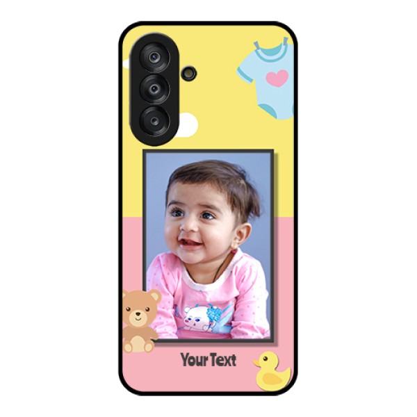 Samsung Galaxy M17 5G Custom Glass Phone Case - Kids 2 Color Design Samsung Galaxy M17 5G Custom Glass Phone Case - Kids 2 Color Design