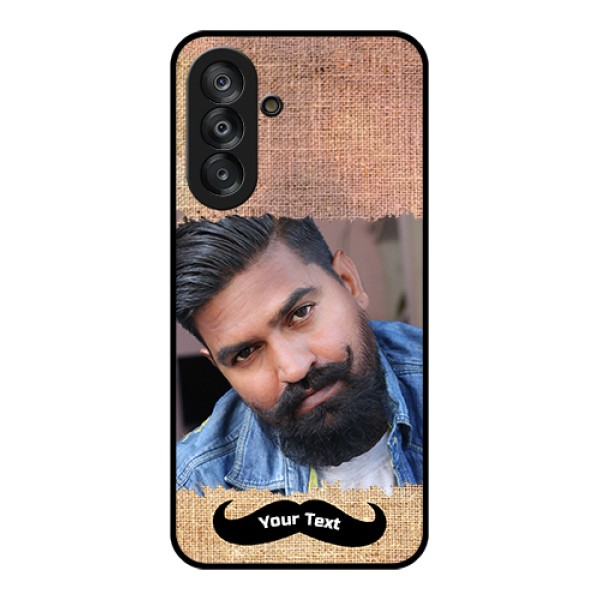 Samsung Galaxy M17 5G Custom Glass Phone Case - With Texture Design Samsung Galaxy M17 5G Custom Glass Phone Case - With Texture Design