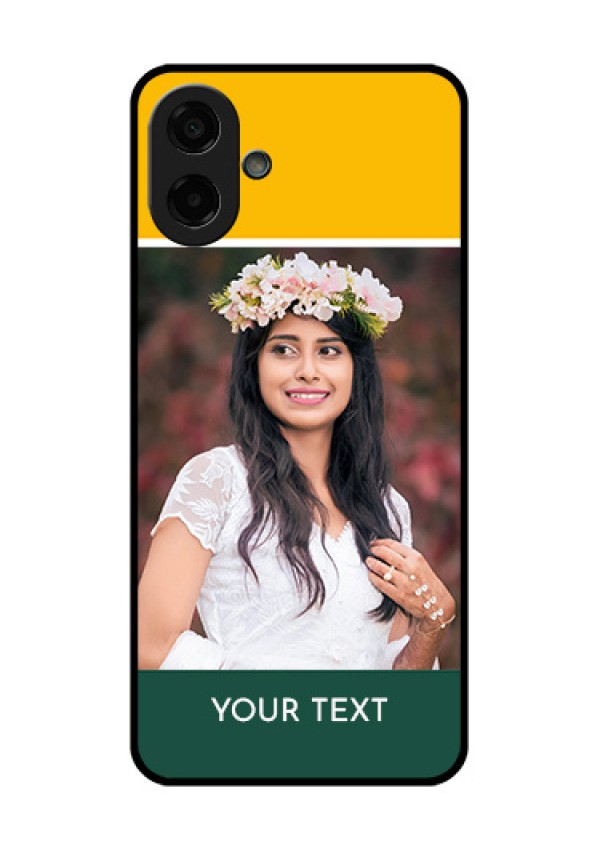 Samsung Galaxy M17e Custom Glass Phone Case - Love You Design