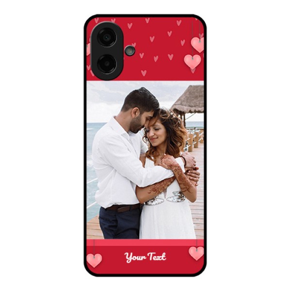 Samsung Galaxy M17e Custom Glass Phone Case - Valentines Day Design Samsung Galaxy M17e Custom Glass Phone Case - Valentines Day Design