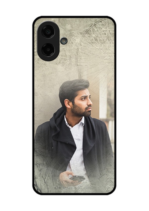 Samsung Galaxy M17e Custom Glass Phone Case - With Vintage Design