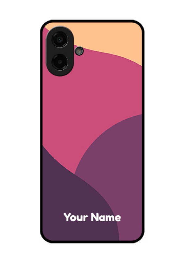 Samsung Galaxy M17e Custom Glass Phone Case - Mixed Multi - Colour Abstract Art Design