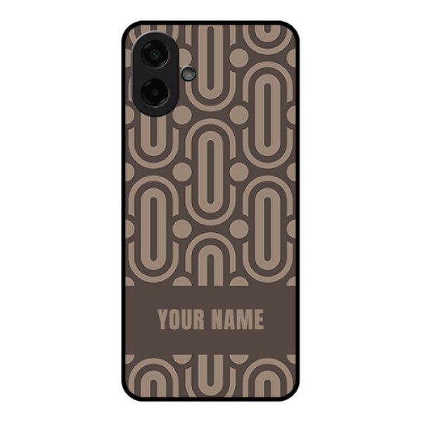 Samsung Galaxy M17e Custom Glass Phone Case - Captivating Zero Pattern Design