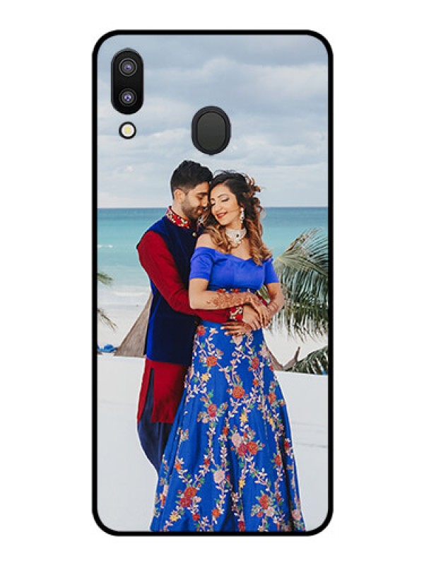 Custom Galaxy M20 Photo Printing on Glass Case - Upload Full Picture Design