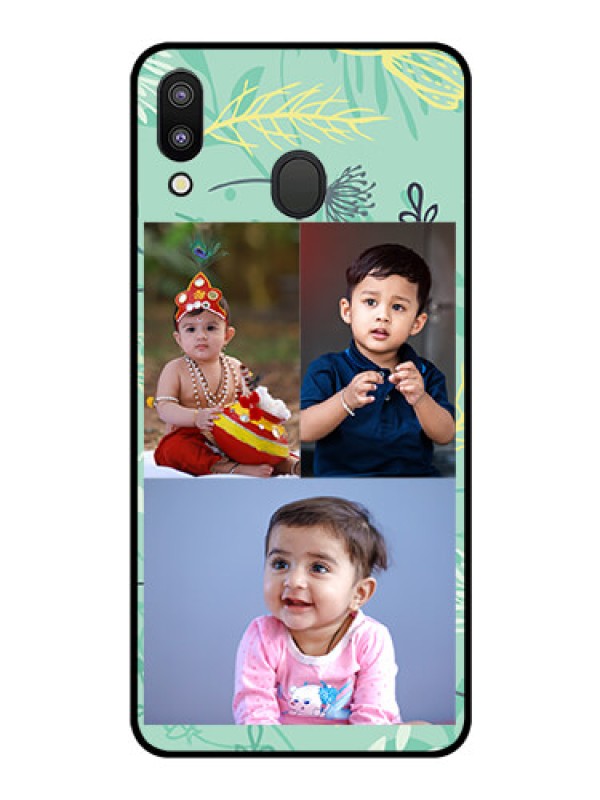 Custom Galaxy M20 Photo Printing on Glass Case - Forever Family Design 