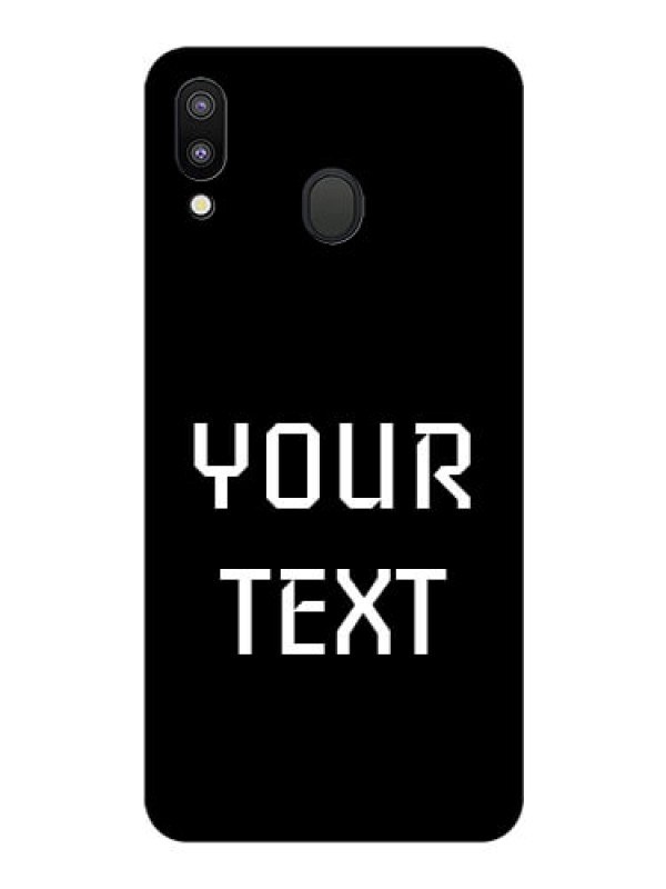 Custom Galaxy M20 Your Name on Glass Phone Case