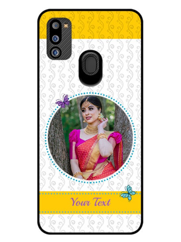 Custom Galaxy M21 2021 Edition Custom Glass Mobile Case - Girls Premium Case Design