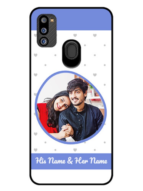 Custom Galaxy M21 2021 Edition Photo Printing on Glass Case - Premium Case Design