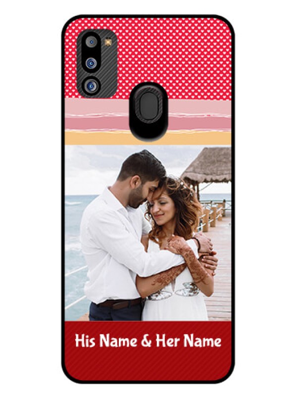 Custom Galaxy M21 2021 Edition Custom Glass Mobile Case - Premium Case Design