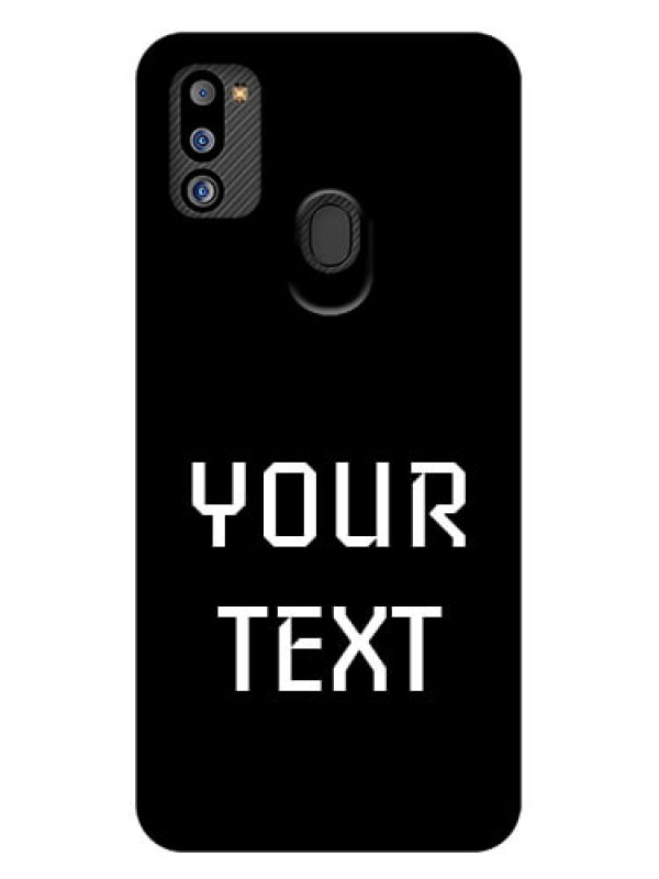 Custom Galaxy M21 2021 Edition Your Name on Glass Phone Case