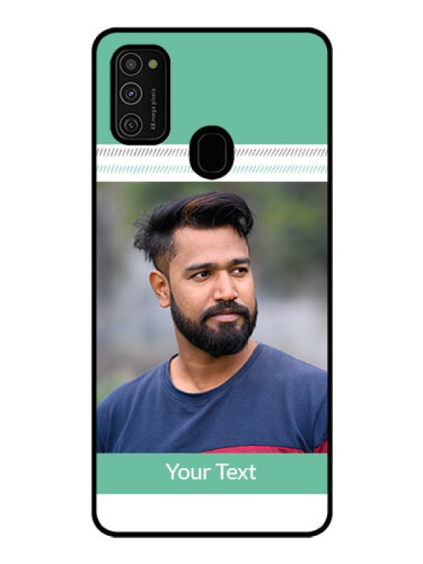 Custom Galaxy M21 Custom Glass Phone Case  - Premium Cases for Girls