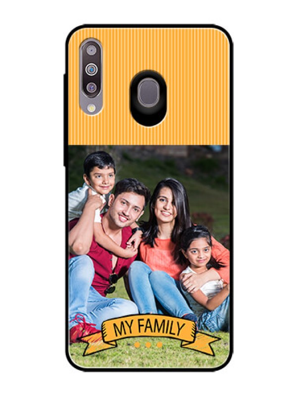 Custom Samsung Galaxy M30 Custom Glass Phone Case  - My Family Design