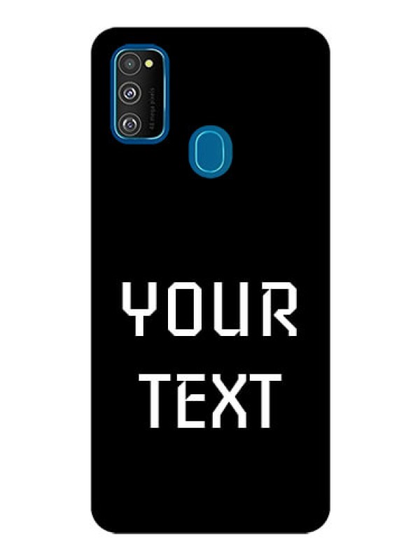 Custom Galaxy M30S Your Name on Glass Phone Case