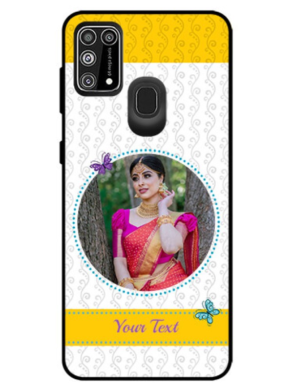 Custom Galaxy M31 Prime Edition Custom Glass Mobile Case  - Girls Premium Case Design