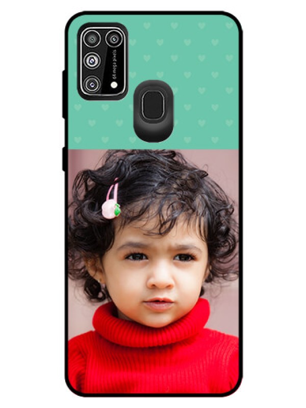 Custom Galaxy M31 Prime Edition Custom Glass Phone Case  - Lovers Picture Design