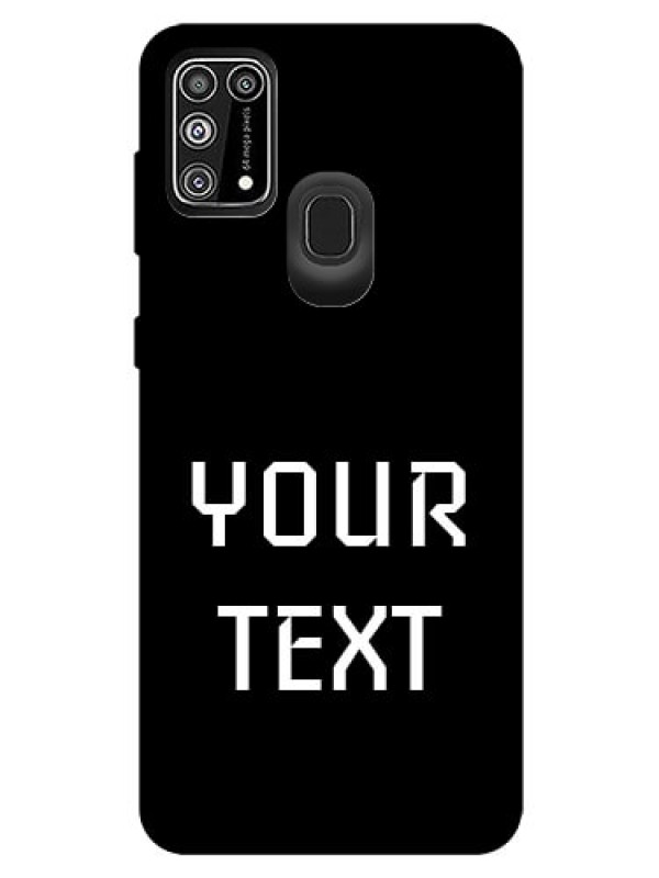 Custom Galaxy M31 Prime Edition Your Name on Glass Phone Case