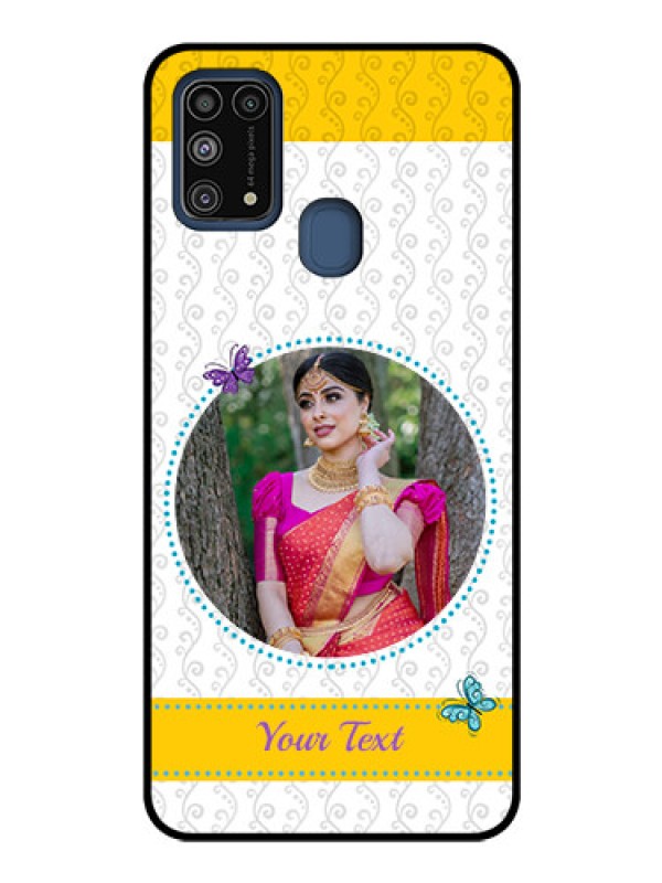 Custom Galaxy M31 Custom Glass Mobile Case  - Girls Premium Case Design