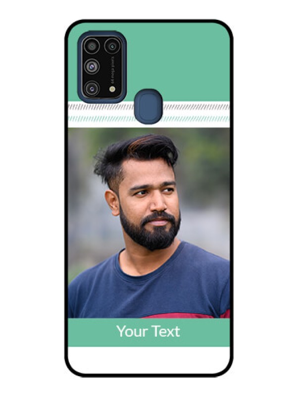 Custom Galaxy M31 Custom Glass Phone Case  - Premium Cases for Girls