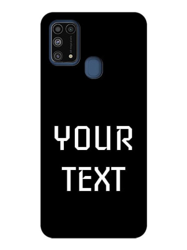Custom Galaxy M31 Your Name on Glass Phone Case