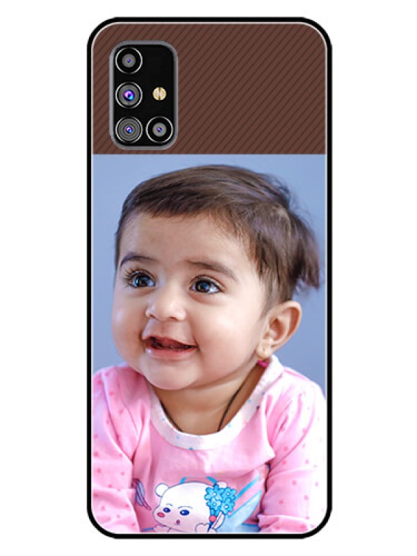 Custom Galaxy M31S Custom Glass Mobile Case  - Elegant Case Design