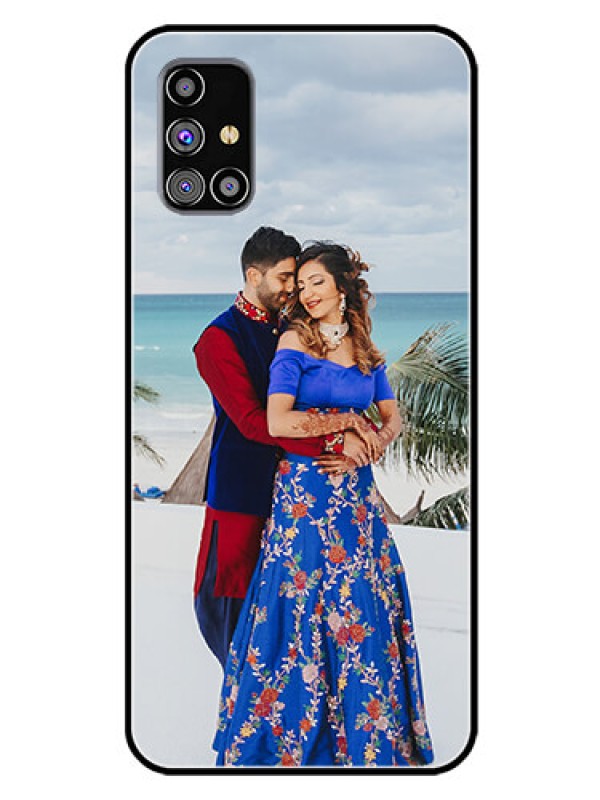 Custom Galaxy M31S Photo Printing on Glass Case  - Upload Full Picture Design