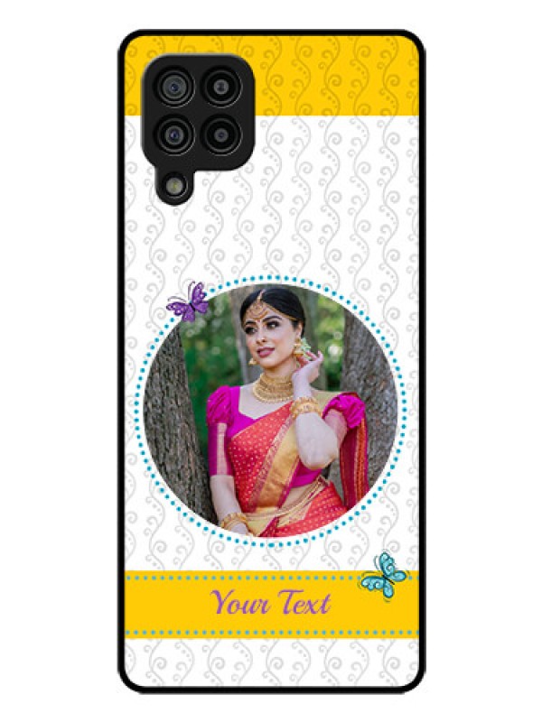 Custom Galaxy M32 4G Prime Edition Custom Glass Mobile Case - Girls Premium Case Design