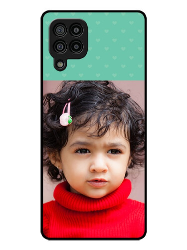 Custom Galaxy M32 4G Prime Edition Custom Glass Phone Case - Lovers Picture Design