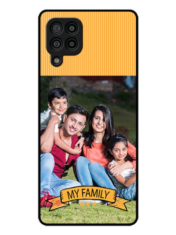 Custom Galaxy M32 4G Prime Edition Custom Glass Phone Case - My Family Design