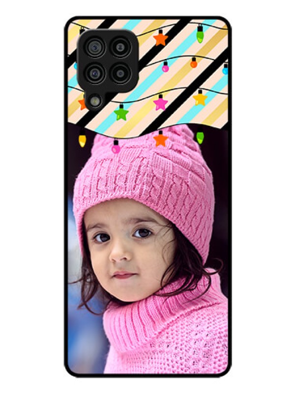 Custom Galaxy M32 4G Prime Edition Custom Glass Mobile Case - Lights Hanging Design
