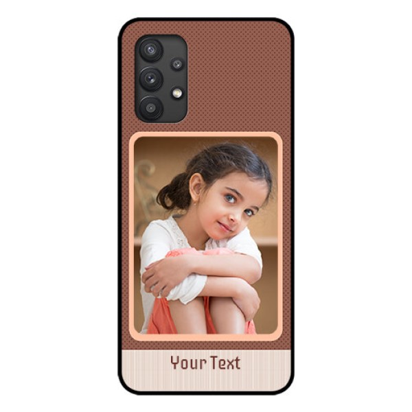 Galaxy M32 5G Custom Glass Phone Case - Simple Pic Upload Design Galaxy M32 5G Custom Glass Phone Case - Simple Pic Upload Design