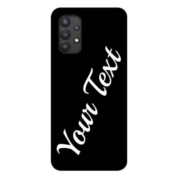Galaxy M32 5G Custom Glass Mobile Cover with Your Name