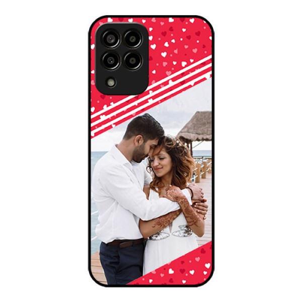 Galaxy m33-5g 5G Custom Glass Mobile Case - Valentines Gift Design