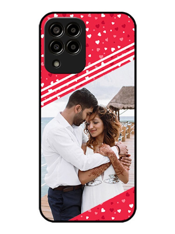 Custom Galaxy m33-5g 5G Custom Glass Mobile Case - Valentines Gift Design