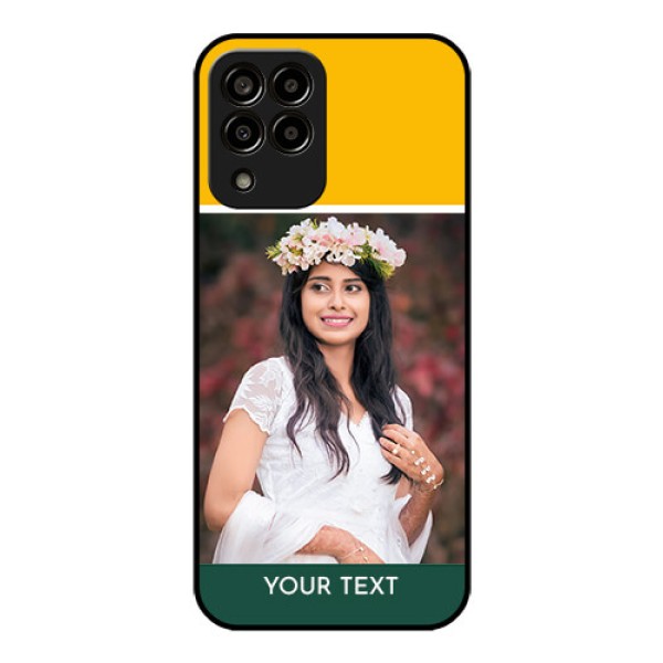 Galaxy m33-5g 5G Photo Printing on Glass Case - Love You Design