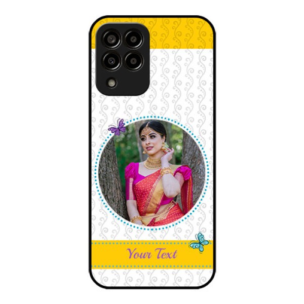 Galaxy m33-5g 5G Custom Glass Mobile Case - Girls Premium Case Design