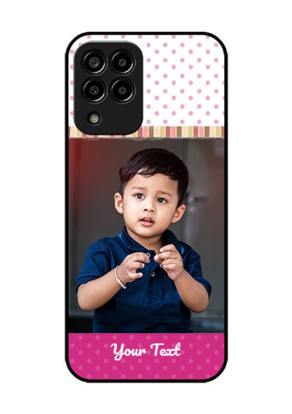Galaxy m33-5g 5G Photo Printing on Glass Case - Cute Girls Cover Design