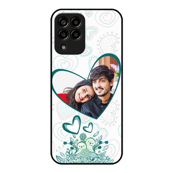 Galaxy m33-5g 5G Photo Printing on Glass Case - Premium Couple Design Galaxy m33-5g 5G Photo Printing on Glass Case - Premium Couple Design