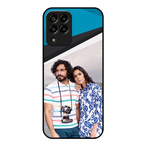 Galaxy m33-5g 5G Photo Printing on Glass Case - Simple Pattern Photo Upload Design Galaxy m33-5g 5G Photo Printing on Glass Case - Simple Pattern Photo Upload Design