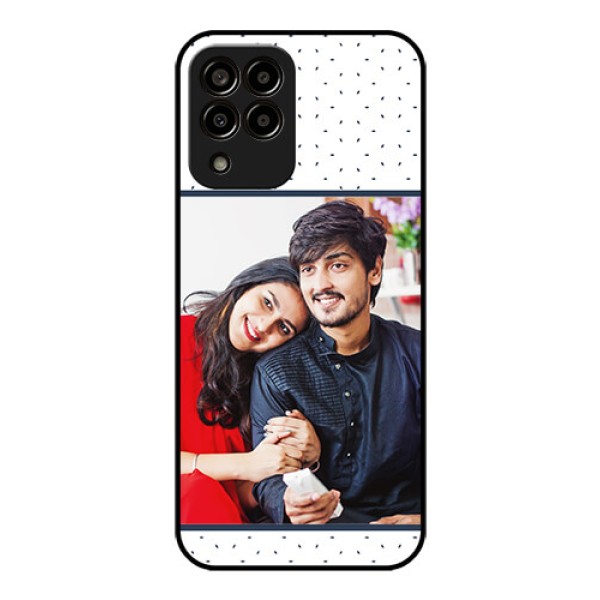 Galaxy m33-5g 5G Personalized Glass Phone Case - Premium Dot Design