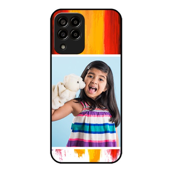 Galaxy m33-5g 5G Personalized Glass Phone Case - Multi Color Design