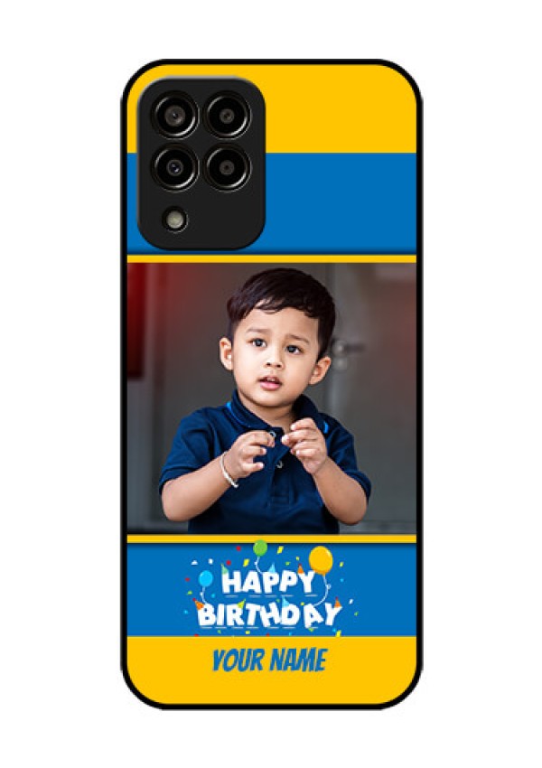 Galaxy m33-5g 5G Custom Glass Mobile Case - Birthday Wishes Design