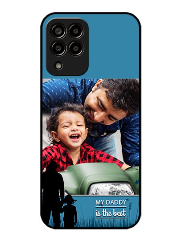 Custom Galaxy m33-5g 5G Custom Glass Mobile Case - Best dad design