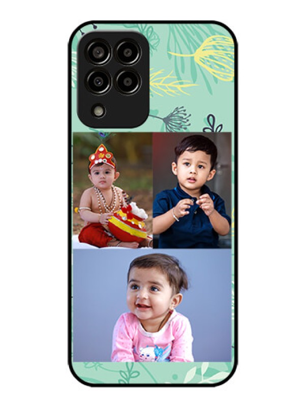 Custom Galaxy m33-5g 5G Photo Printing on Glass Case - Forever Family Design