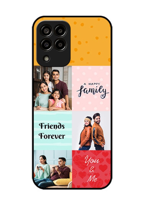Galaxy m33-5g 5G Personalized Glass Phone Case - Images with Quotes Design