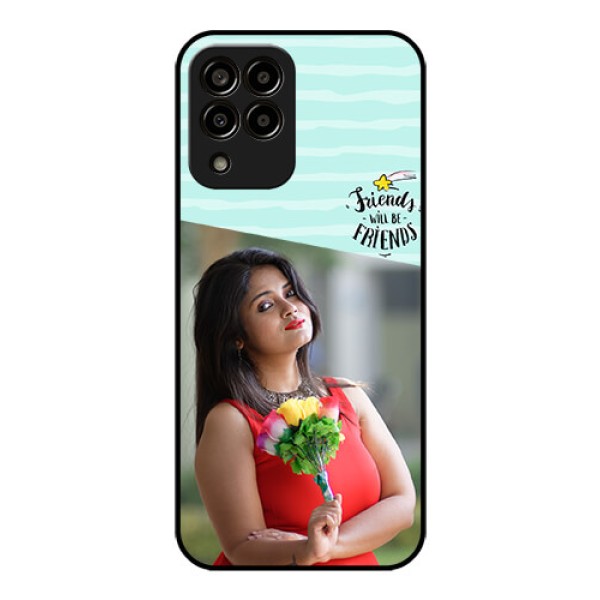 Galaxy m33-5g 5G Custom Glass Phone Case - Friends Picture Icon Design