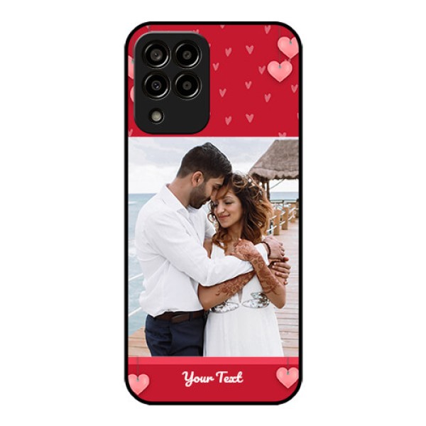 Galaxy m33-5g 5G Custom Glass Phone Case - Valentines Day Design
